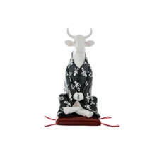 CowParade - Meditating Cow, Medium